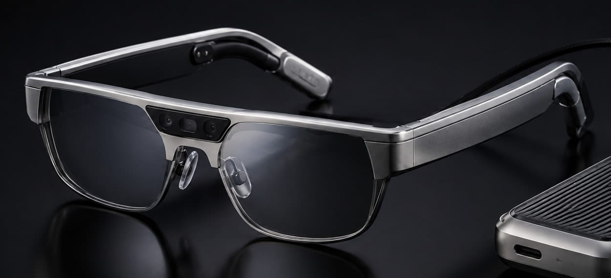 RM Lens eyewear in Titanium